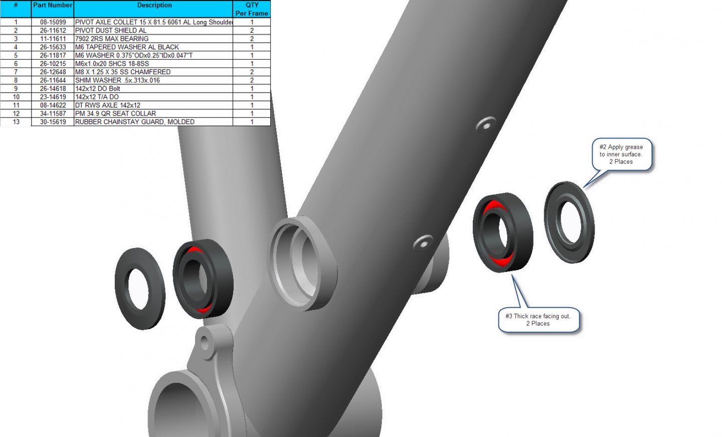 Exploded Diagram of Heckler