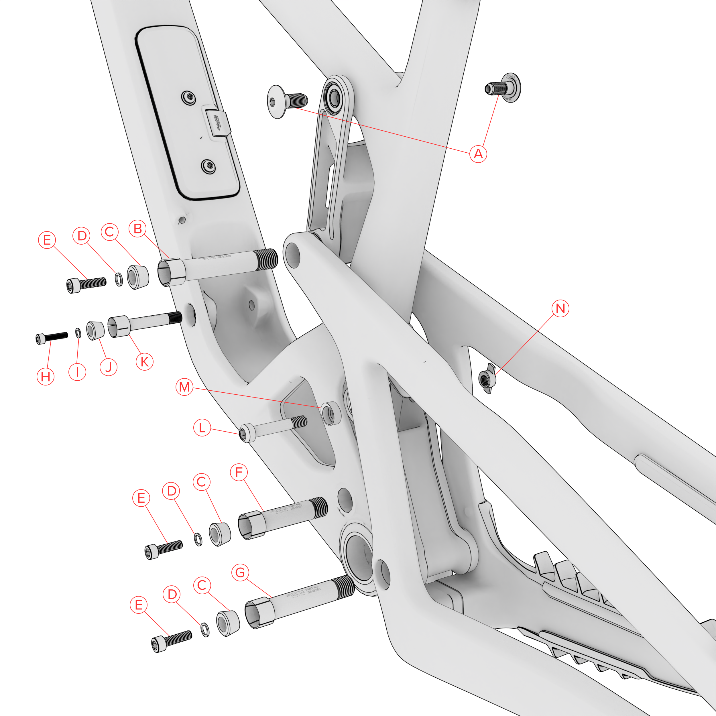 Exploded Diagram of Bronson