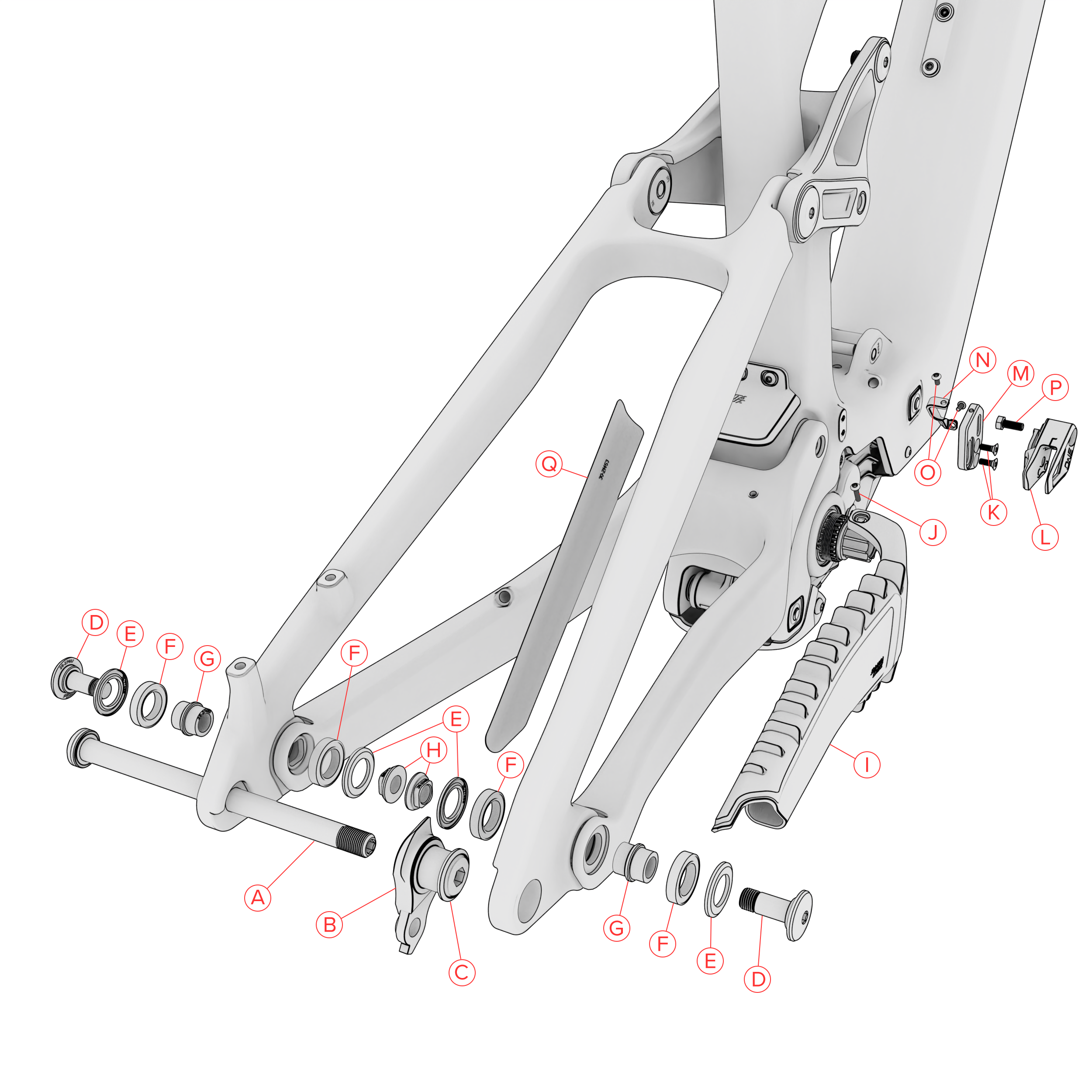 Exploded Diagram of Bullit