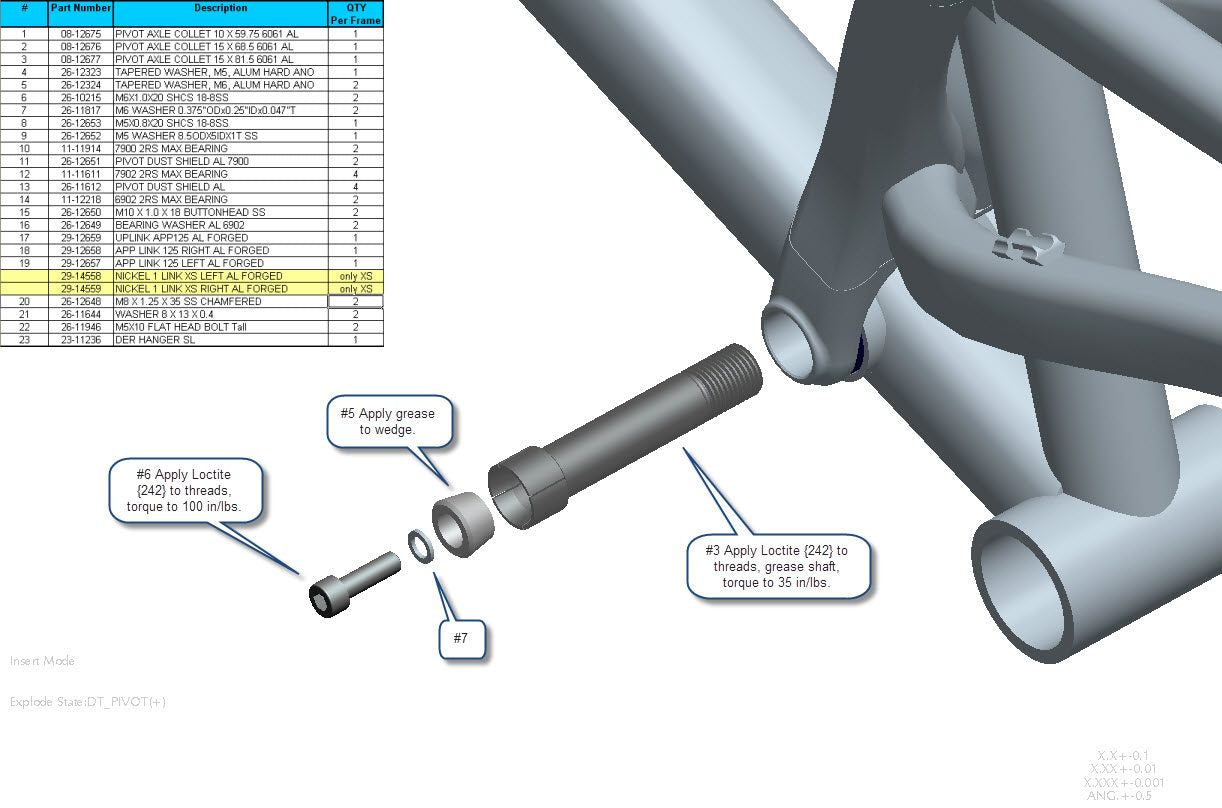 Exploded Diagram of Nickel